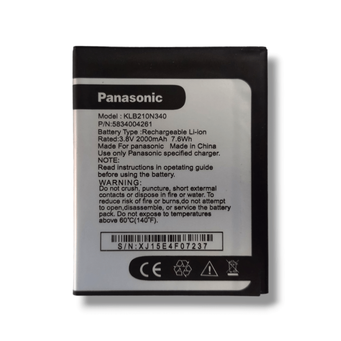 KLB210N340 Battery