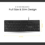 E9-117-Keys-USB-Multimedia-Keyboard