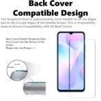 Tempered Glass Screen Guard Compatible for Redmi A2 I A2+ I A2 Plus I Poco C50 I 11 Prime I A1 I 10A I 9A Sport I 9 Activ I 9A I 9 I 9i, Oppo A31 Full Screen Coverage (Except Edges) - Image 2