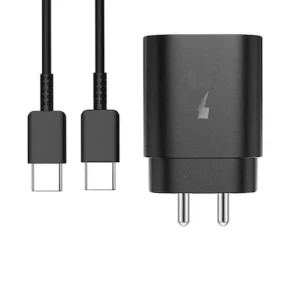 25W Travel Charger & Cable For Samsung Galaxy M31S
