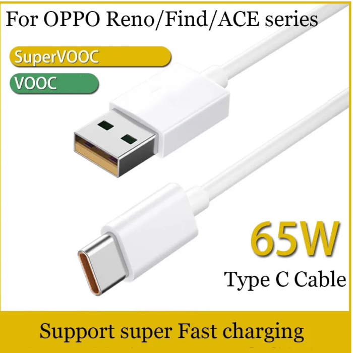 65W Super Vooc Charger & Data