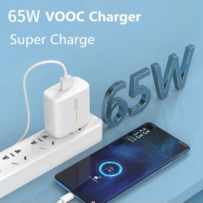 65W Super Vooc Charger & Data