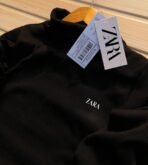 Zara Men's High Neck Sweater – Heavy Pure Cotton Fabric, Soft & Fully Stretchable for Ultimate Comfort