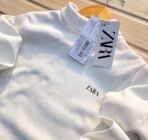 Zara Men's High Neck Sweater – Heavy Pure Cotton Fabric, Soft & Fully Stretchable for Ultimate Comfort