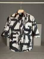 Shirt Modern Printed 3/4 Sleeve