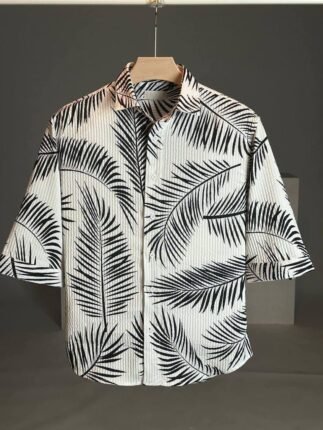 Shirt Modern Printed 3/4 Sleeve
