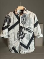 Shirt Modern Printed 3/4 Sleeve