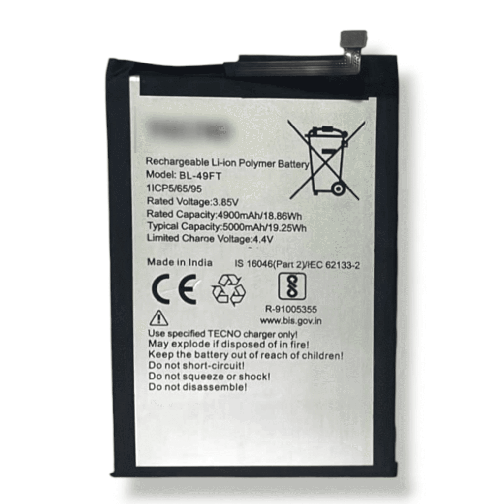 BL-49FT Battery for Tecno Spark Go 2020 I Spark 5 I Camon 15 I Pop 4 – 5000mAh