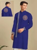 Silk Digital Printed Kurta