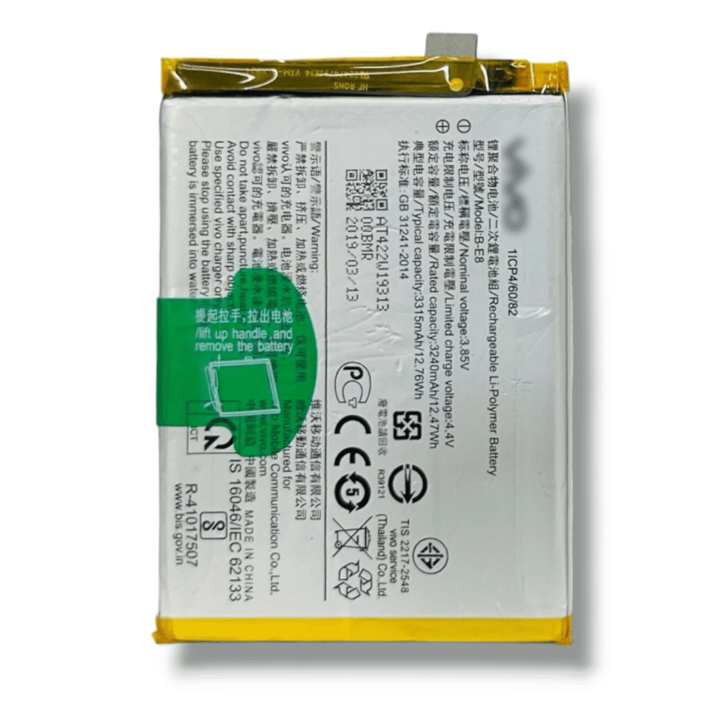 B-E8 Battery for Vivo V11 I V11i I Y97 – 3315mAh
