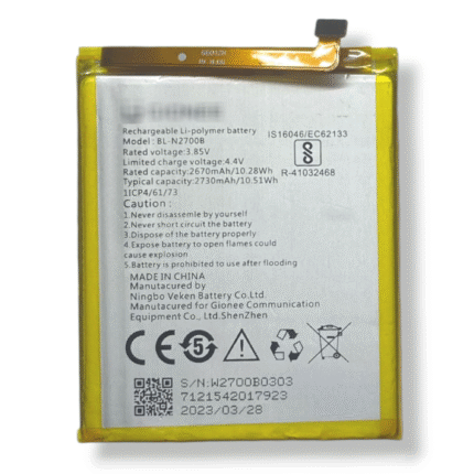 BL-N2700B Battery Gionee F205 I F205L – 2730mAh