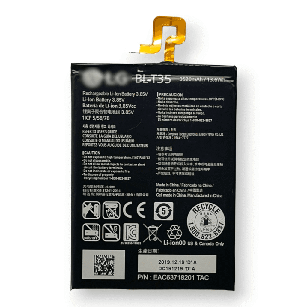 BL-T35 Battery For LG Google Pixel 2 XL – 3520mAH