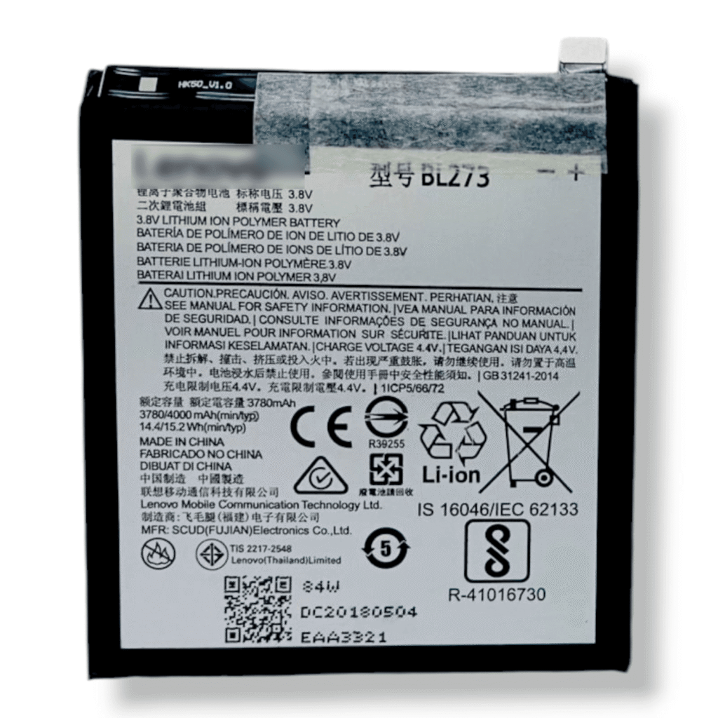 BL273 Battery For Lenovo K8 Plus – 4000mAh