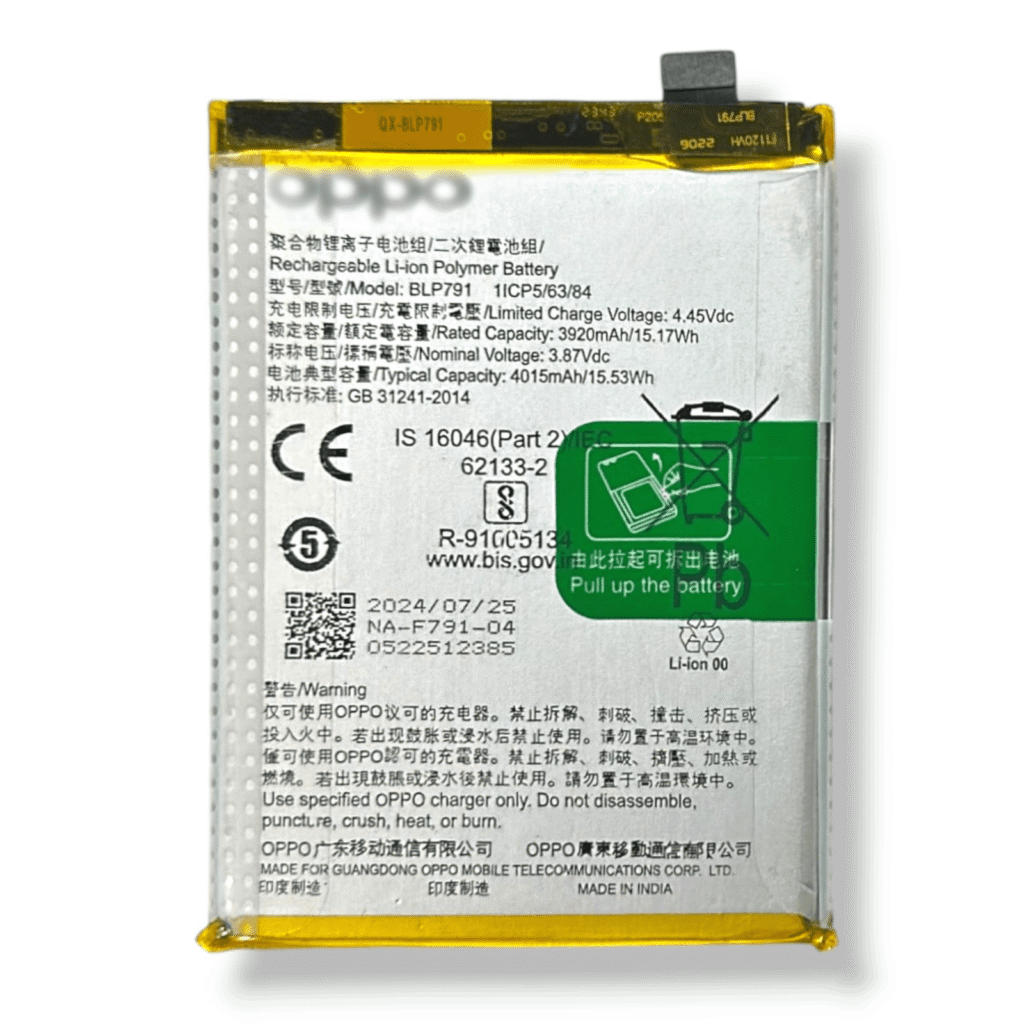 BLP791 Battery For Oppo Reno Reno 4 4G – 4015mAh