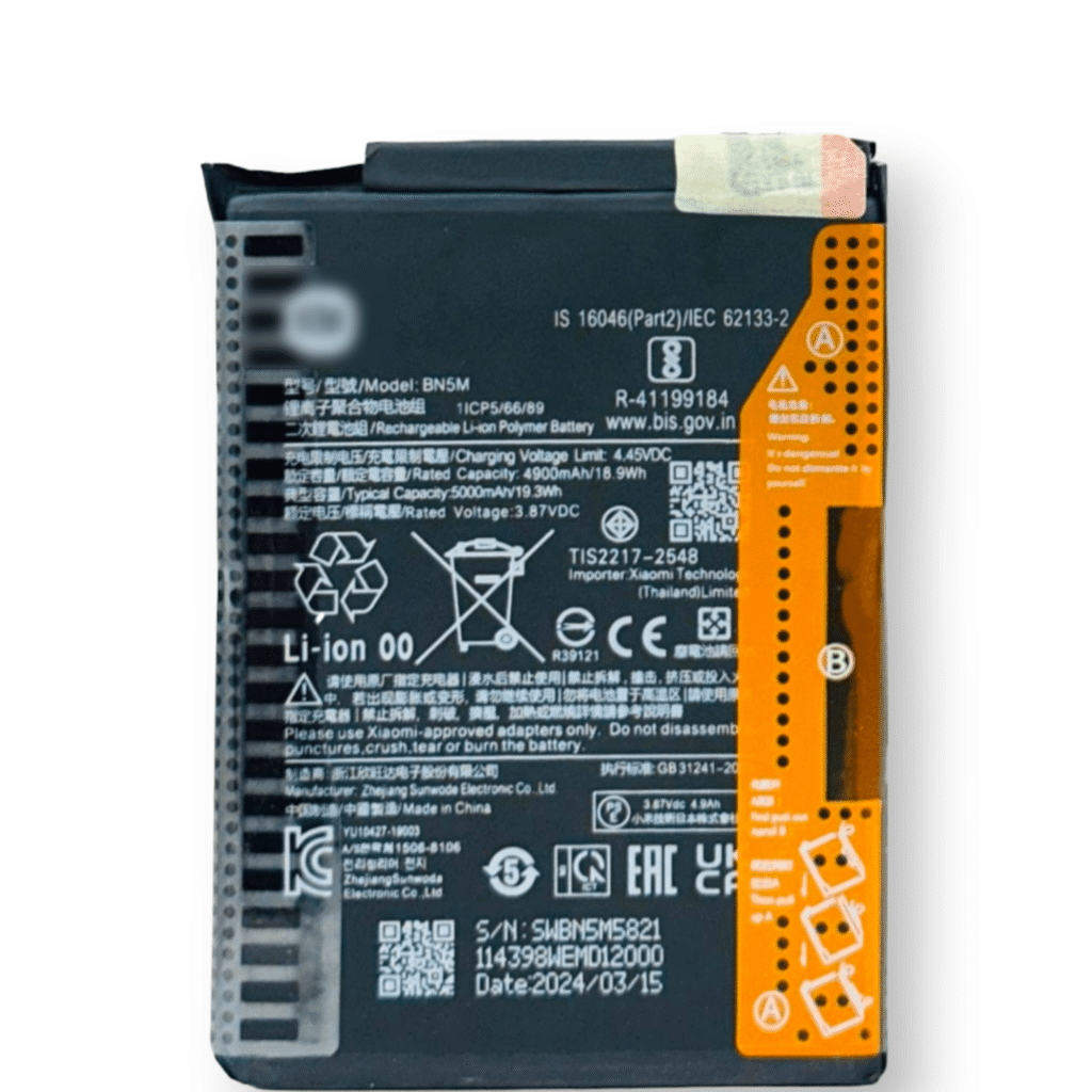 BN5M Battery For Xiaomi Redmi Note 12 – 5000mAh