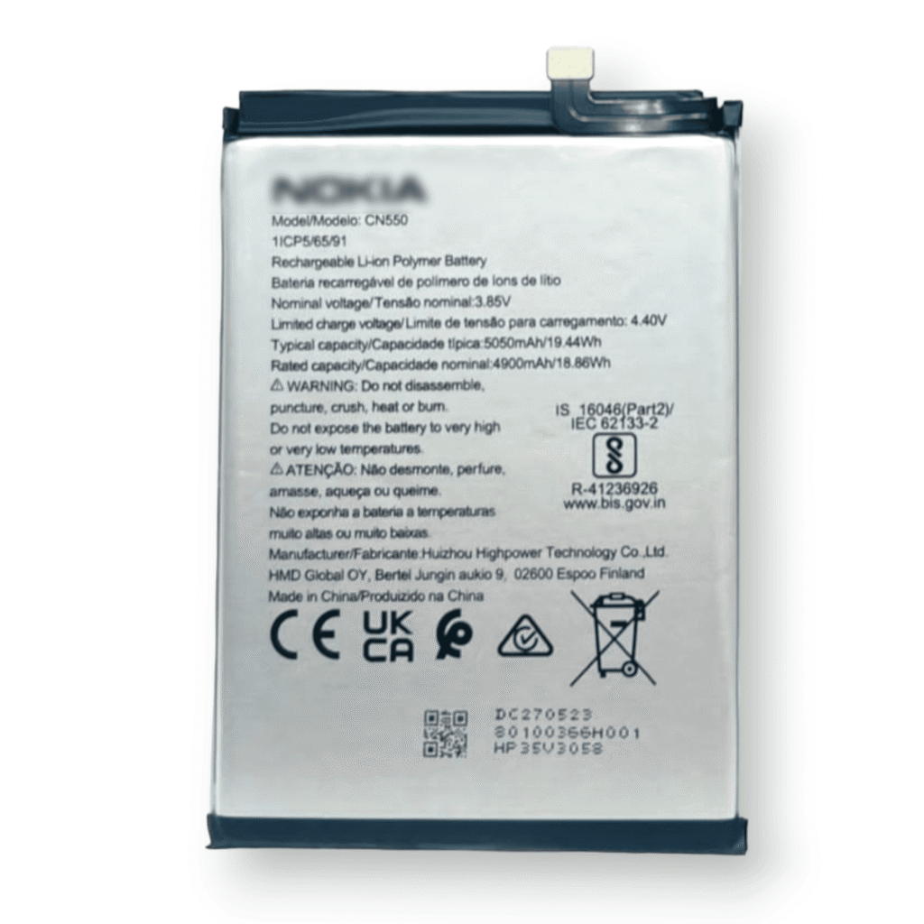 CN550 Battery For Nokia G22 I Nokia C31 – 5050mAh