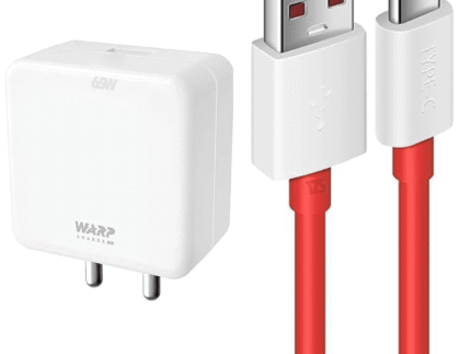 65W Warp Super Charger For Oneplus 7 | 7T | 7T Pro | Oneplus 11 I 11R I 10 I 10R I 9 I 9 Pro I 9R I 8 I 8T I Nord I Nord2 Adapter & Cable