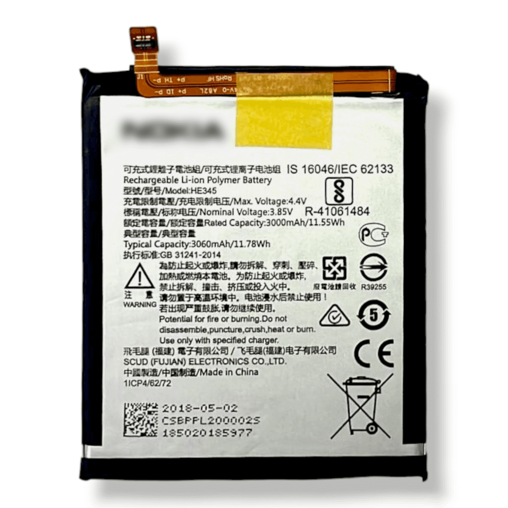 HE345 Battery for Nokia 6.1 2nd Generation 2018 – 3060mAh