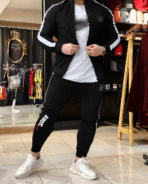 NIKE Winter Tracksuit – Full Warm Zipper Hoodie and Track Pants Set