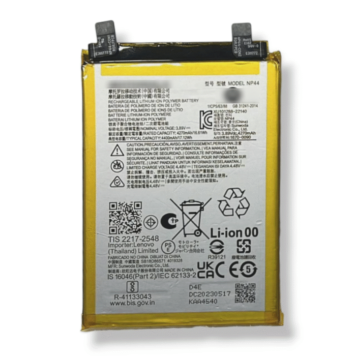 NP44 Battery For Motorola Edge 30 Fusion I Edge 40 I Moto S30 Pro – 4400mAh