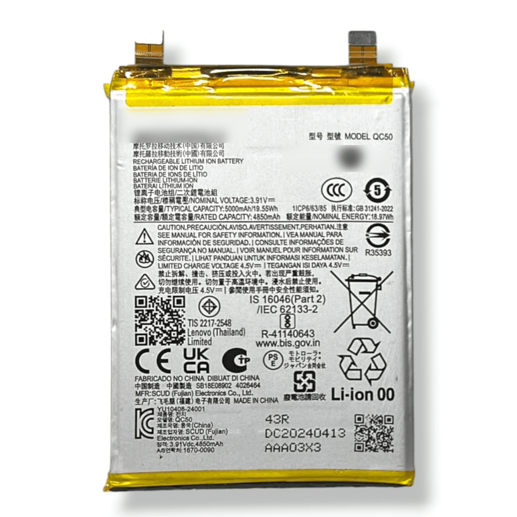 QC50 Battery For Motorola Edge 50 Fusion I Motorola Edge 2024 5G