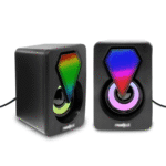 2.0 USB Powered Multimedia Speakers with RGB Lights