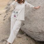 Artisan-Crafted Khadi Cotton Suit