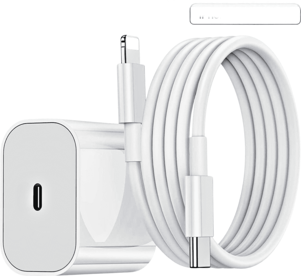 20W Quick charger for Mobile with Detachable Cable