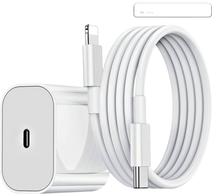 20W Quick charger for Mobile with Detachable Cable