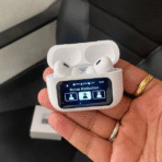 Buy A8 Pro Wireless Bluetooth Earbuds with Display Charging Case. Noise canceling, touch control, and premium sound – AirPods Pro 2 style wireless earphones.