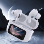 Buy A8 Pro Wireless Bluetooth Earbuds with Display Charging Case. Noise canceling, touch control, and premium sound – AirPods Pro 2 style wireless earphones.