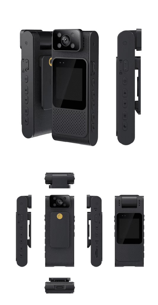 L18 WiFi 2K Wearable Clip Camera – Portable Body Cam with Night Vision & Motion Detection