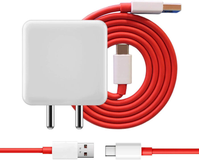 80W SuperVOOC 7.3A Wall Charger for Mobile with Detachable Cable
