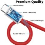 80W SuperVOOC 7.3A Wall Charger for Mobile with Detachable Cable