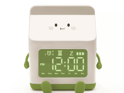 Milk Box Digital Alarm Clock