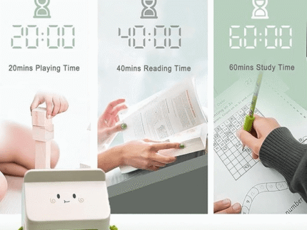Milk Box Digital Alarm Clock