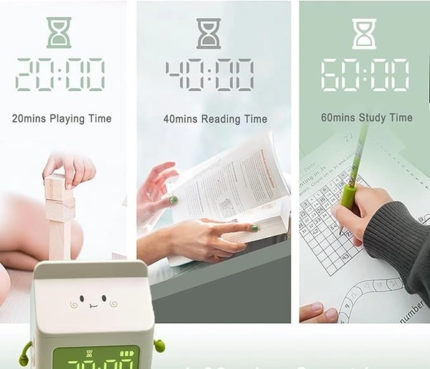 Milk Box Digital Alarm Clock