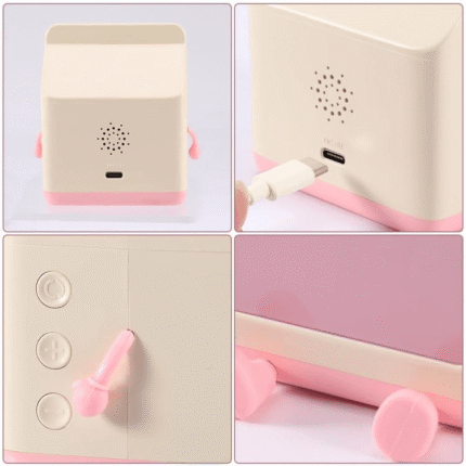 Milk Box Digital Alarm Clock