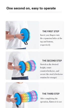 Mini Portable Expandable Stool