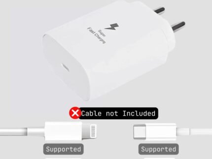Samsung 25W PD 3.1A Wall Charger for Mobile (White)