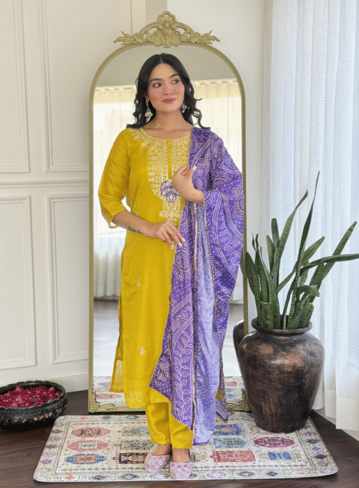 Vichitra Silk, Sequence Coding Embroidery Work, luxurious fabric, special occasion fabric, embroidery work, premium fabric, wedding fabric, traditional wear, festive fabric, elegant fabric.