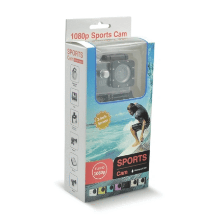 Waterproof 1080P Auto Tracking Sports Camera with Accessories