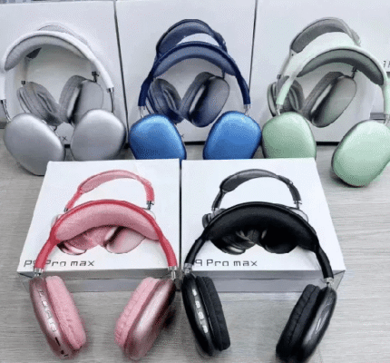 P9 Wireless Bluetooth Over-Ear Headphones | 13 Hours Playtime | Soft Cushions & Supreme Sound | Built-in Mic & 40mm Drivers