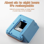 Classic retro gaming device with colorful screen