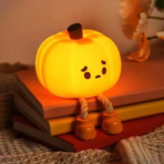 gift for baby nursery, kids LED lamp, toddler bedroom light, cute night light for children, safe silicone baby lamp