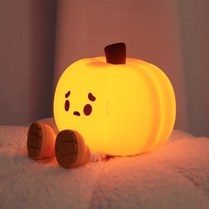 gift for baby nursery, kids LED lamp, toddler bedroom light, cute night light for children, safe silicone baby lamp