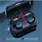 M10 TWS earbuds, wireless Bluetooth earphones, noise canceling earbuds, LED charging case earbuds, sports stereo Bluetooth headphones, M10 wireless earphones, touch control earbuds, TWS earbuds with mic, Bluetooth earbuds for Android and iPhone