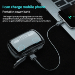 M10 TWS earbuds, wireless Bluetooth earphones, noise canceling earbuds, LED charging case earbuds, sports stereo Bluetooth headphones, M10 wireless earphones, touch control earbuds, TWS earbuds with mic, Bluetooth earbuds for Android and iPhone