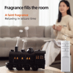 Creative Retro Toy Train Aroma Diffuser – A Unique Blend of Style, Wellness, and Fun