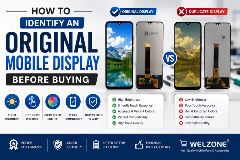 HOW TO IDENTIFY AN ORIGINAL MOBILE DISPLAY